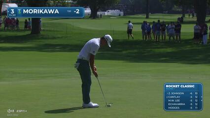 Collin Morikawa | Round 1 | 3rd hole | Shot 5 | 2025 Rocket Classic