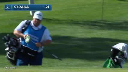 Sepp Straka | Round 3 | 2nd hole | Shot 3 | 2025 The American Express
