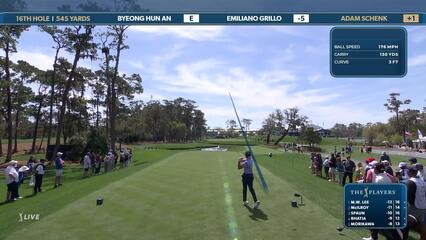 Adam Schenk | Round 2 | 16th hole | Shot 1 | 2025 THE PLAYERS