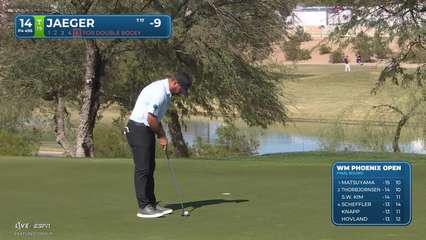 Stephan Jaeger | Round 4 | 14th hole | Shot 6 | 2026 WM Phoenix Open