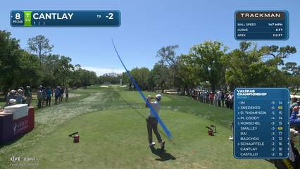 Patrick Cantlay | Round 1 | 8th hole | Shot 1 | 2026 Valspar