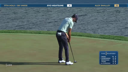 Alex Smalley | Round 3 | 17th hole | Shot 3 | 2026 THE PLAYERS