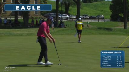 Karl Vilips | Round 2 | 2nd hole | Shot 3 | 2025 John Deere