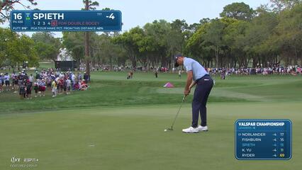 Jordan Spieth | Round 4 | 16th hole | Shot 7 | 2025 Valspar