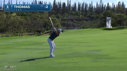 Justin Thomas | Round 2 | 3rd hole | Shot 2 | 2025 The Sentry