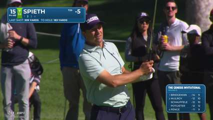 Jordan Spieth | Round 3 | 15th hole | Shot 2 | 2026 The Genesis