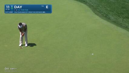 Jason Day | Round 1 | 11th hole | Shot 3 | 2025 Travelers