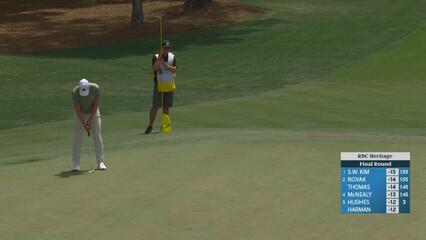 Daniel Berger | Round 4 | 6th hole | Shot 3 | 2025 RBC Heritage