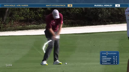 Matt Fitzpatrick | Round 3 | 14th hole | Shot 2 | 2026 THE PLAYERS