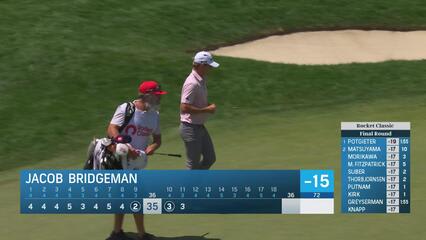 Jacob Bridgeman | Round 4 | 11th hole | Shot 3 | 2025 Rocket Classic