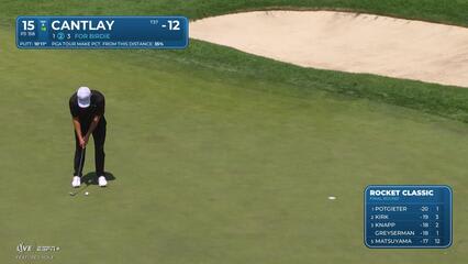 Patrick Cantlay | Round 4 | 15th hole | Shot 3 | 2025 Rocket Classic