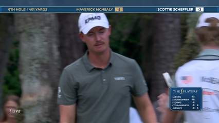 Maverick McNealy | Round 4 | 6th hole | Shot 5 | 2026 THE PLAYERS