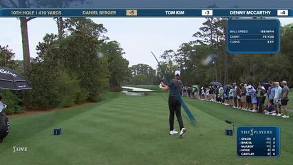 Daniel Berger | Round 4 | 10th hole | Shot 1 | 2025 THE PLAYERS