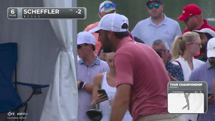Scottie Scheffler | Round 1 | 6th hole | Shot 1 | 2025 TOUR Championship