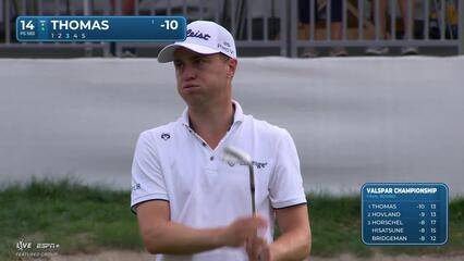Justin Thomas | Round 4 | 14th hole | Shot 3 | 2025 Valspar