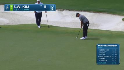 Si Woo Kim | Round 1 | 4th hole | Shot 3 | 2026 Truist Championship