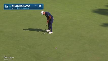 Collin Morikawa | Round 2 | 14th hole | Shot 4 | 2025 Rocket Classic