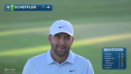 Scottie Scheffler | Round 2 | 18th hole | Shot 5 | 2026 Arnold Palmer