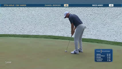 Daniel Berger | Round 3 | 17th hole | Shot 3 | 2026 THE PLAYERS