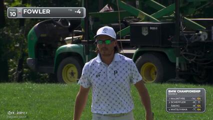 Rickie Fowler | Round 2 | 10th hole | Shot 4 | 2025 BMW Championship