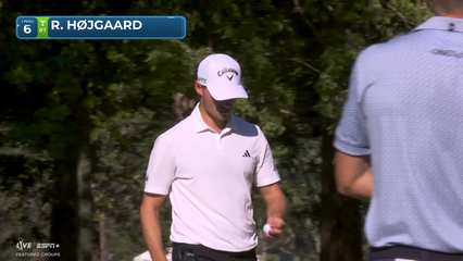 Rasmus Højgaard | Round 1 | 15th hole | Shot 3 | 2025 Sanderson Farms