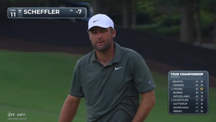 Scottie Scheffler | Round 2 | 11th hole | Shot 3 | 2026 TOUR Championship