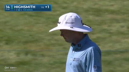 Joe Highsmith | Round 2 | 14th hole | Shot 3 | 2025 John Deere