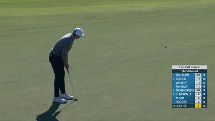 Mackenzie Hughes | Round 3 | 11th hole | Shot 3 | 2024 The RSM Classic