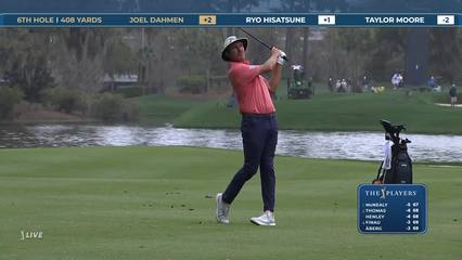 Joel Dahmen | Round 1 | 6th hole | Shot 2 | 2026 THE PLAYERS