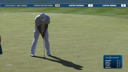 Hideki Matsuyama | Round 1 | 15th hole | Shot 5 | 2025 THE PLAYERS