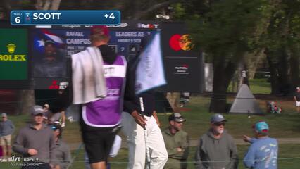Adam Scott | Round 4 | 6th hole | Shot 4 | 2025 Valspar