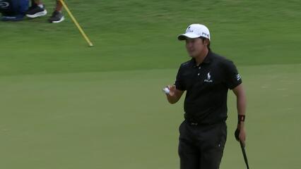 Takumi Kanaya | Round 2 | 5th hole | Shot 3 | 2025 Mexico Open
