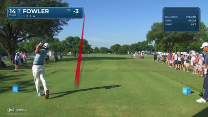 Rickie Fowler | Round 2 | 14th hole | Shot 1 | 2025 Charles Schwab