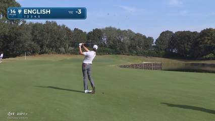 Harris English | Round 2 | 14th hole | Shot 3 | 2025 The RSM Classic