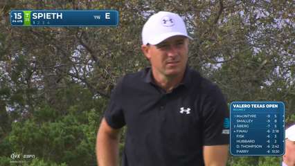 Jordan Spieth | Round 2 | 15th hole | Shot 1 | 2026 Valero