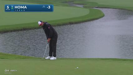 Max Homa | Round 2 | 5th hole | Shot 5 | 2025 the Memorial