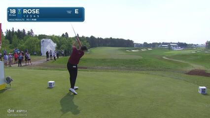 Justin Rose | Round 2 | 18th hole | Shot 1 | 2025 RBC Canadian
