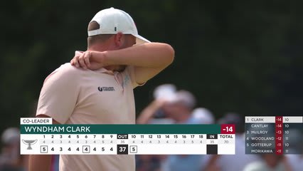 Wyndham Clark | Round 4 | 10th hole | Shot 5 | 2026 BMW Championship