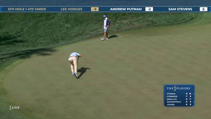 Lee Hodges | Round 2 | 5th hole | Shot 4 | 2026 THE PLAYERS