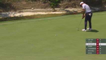 Scottie Scheffler | Round 4 | 9th hole | Shot 4 | 2026 THE CJ CUP