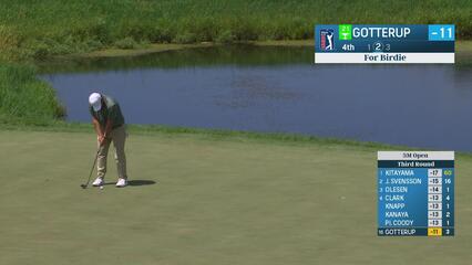 Chris Gotterup | Round 3 | 4th hole | Shot 2 | 2025 3M Open