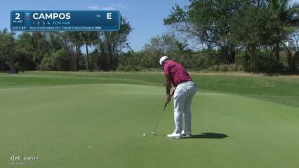 Rafael Campos | Round 1 | 2nd hole | Shot 4 | 2025 Mexico Open