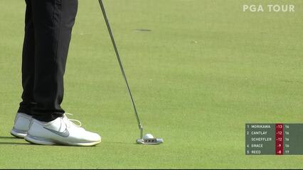 Scottie Scheffler | 2021 the Memorial | Round 4 | 17th hole | Shot 4