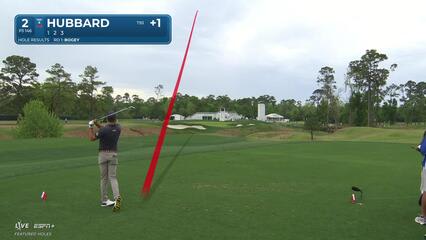 Mark Hubbard | Round 2 | 2nd hole | Shot 1 | 2025 Houston Open