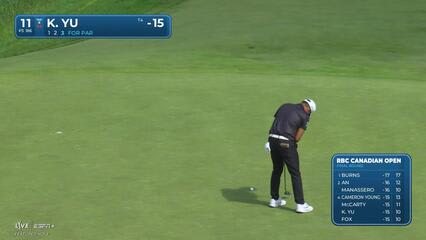 Kevin Yu | Round 4 | 11th hole | Shot 3 | 2025 RBC Canadian