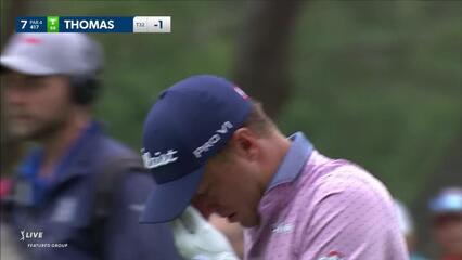 Justin Thomas | 2023 Valspar | Round 3 | 7th hole | Shot 2