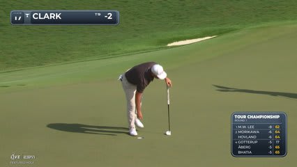 Wyndham Clark | Round 1 | 17th hole | Shot 4 | 2026 TOUR Championship