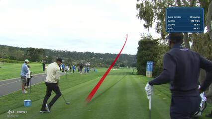 Corey Conners | Round 1 | 2nd hole | Shot 1 | 2025 AT&T Pebble Beach