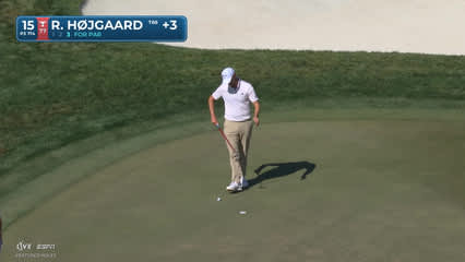 Rasmus Højgaard | Round 4 | 15th hole | Shot 3 | 2026 Valspar