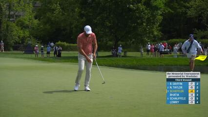 Scottie Scheffler | Round 3 | 3rd hole | Shot 4 | 2025 the Memorial